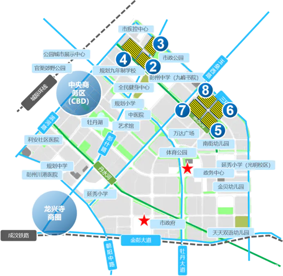 彭州市牡丹新城东西侧片区即将新建8条道路-1.jpg